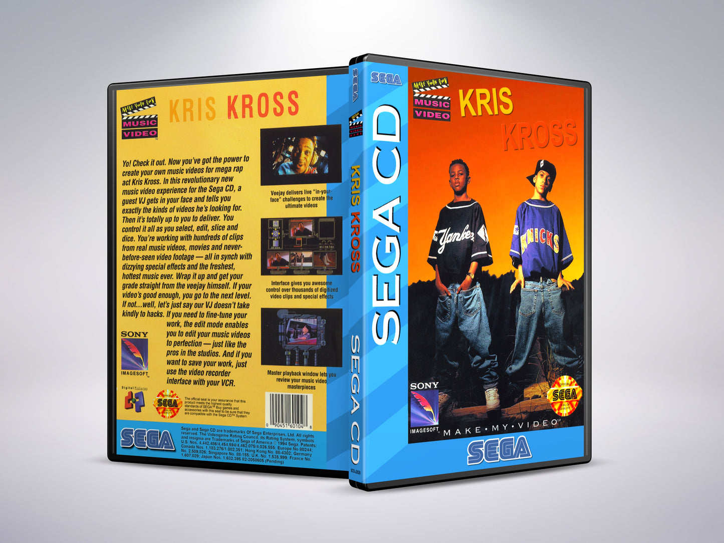 Make My Video: Kris Kross (Sega CD NTSC-U Version)