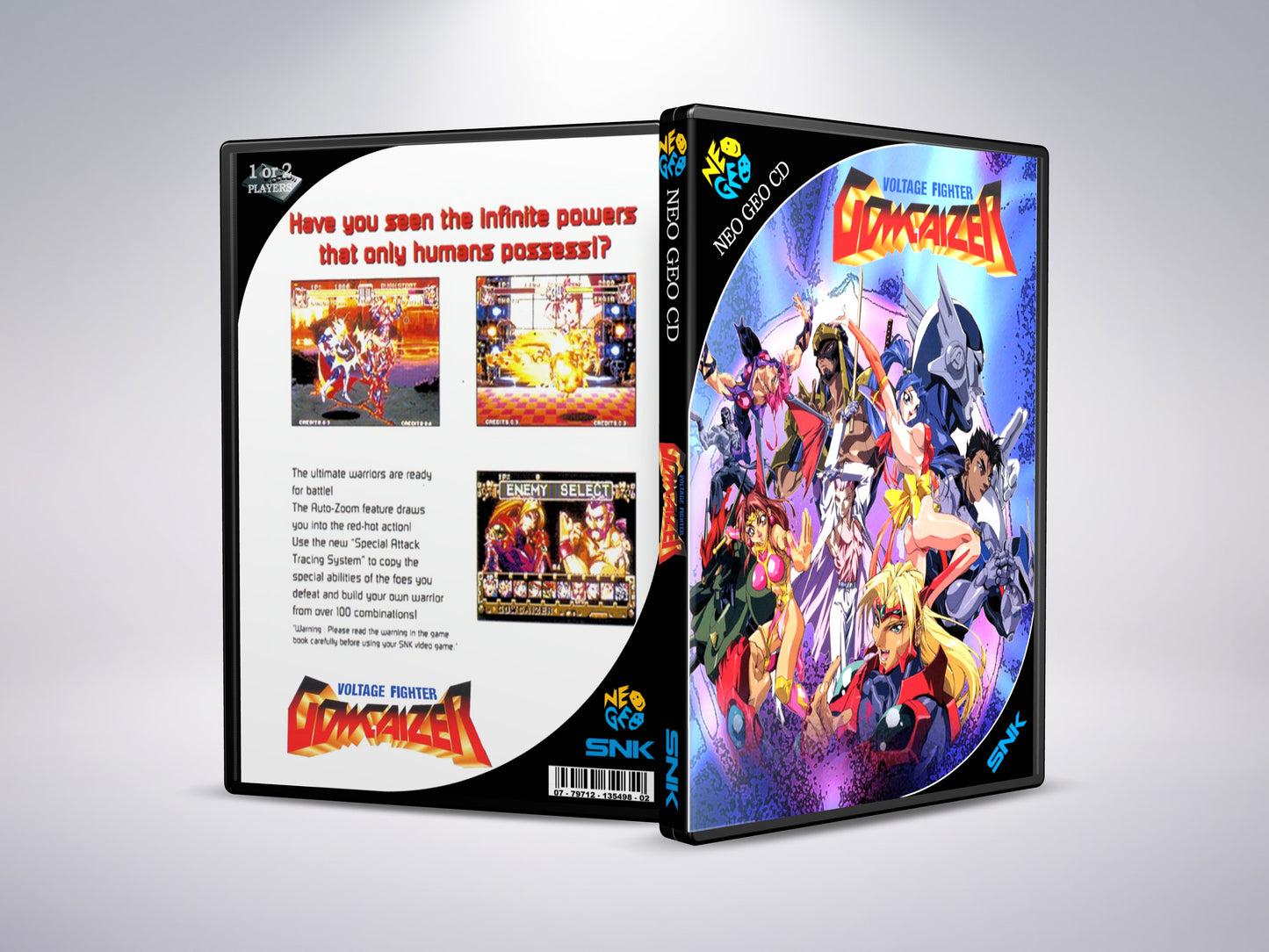 Voltage Fighter Gowcaizer - Neo Geo CD