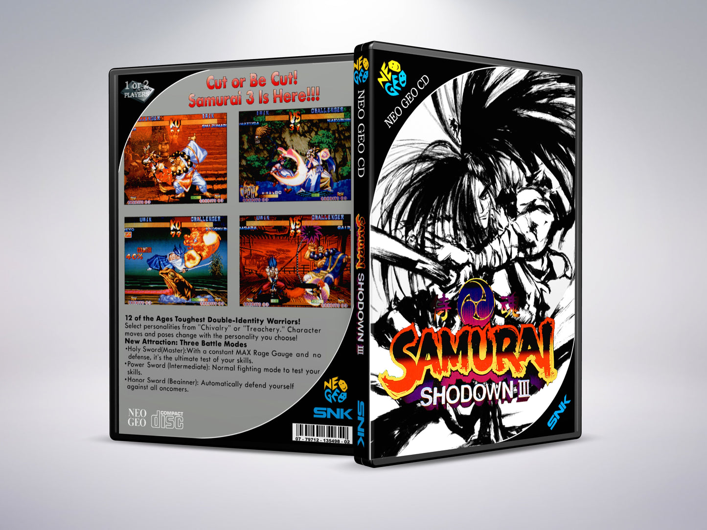 Samurai Shodown 3 - Neo Geo-cd