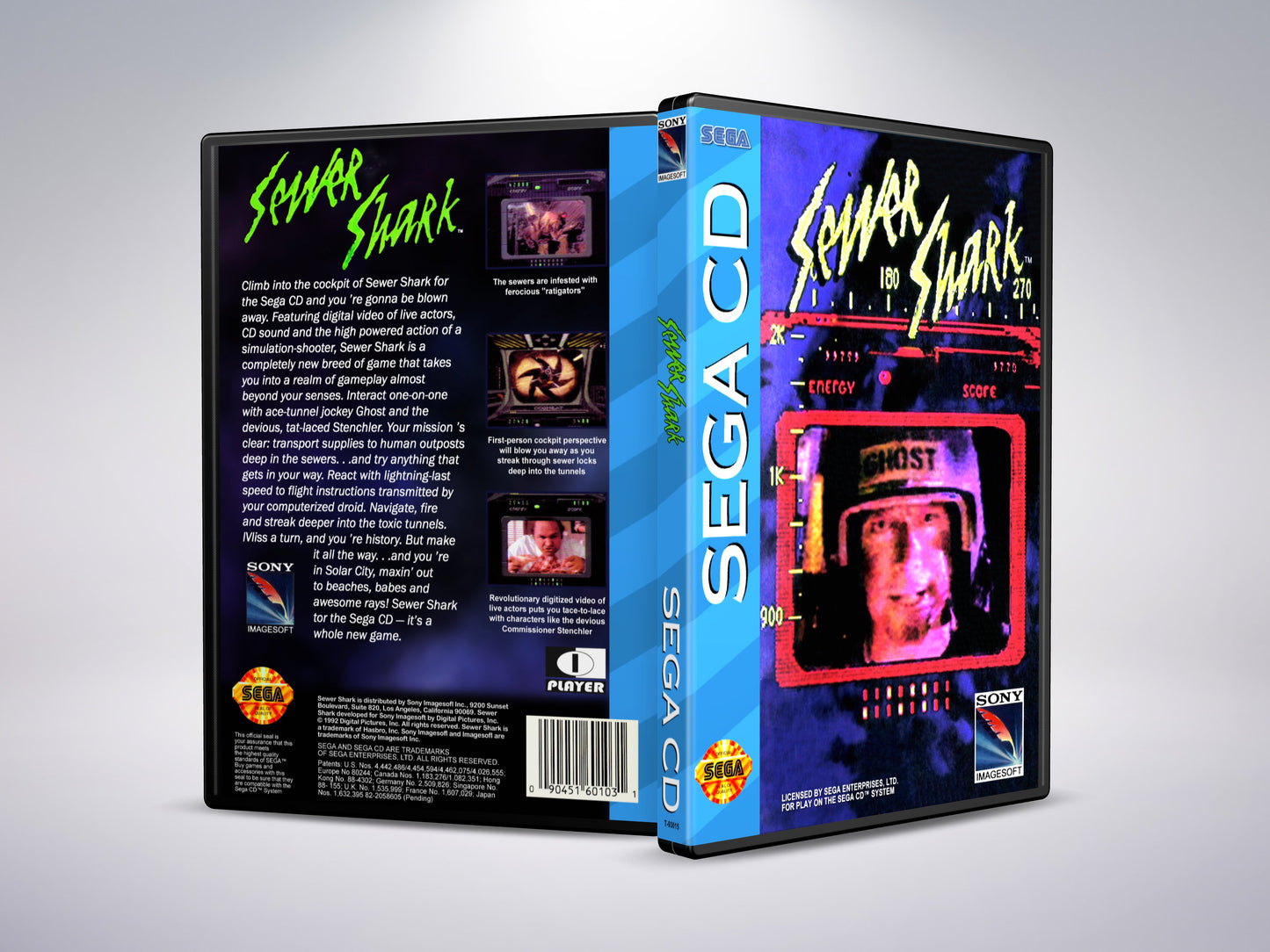 Sewer Shark (Sega CD NTSC-U-versie)