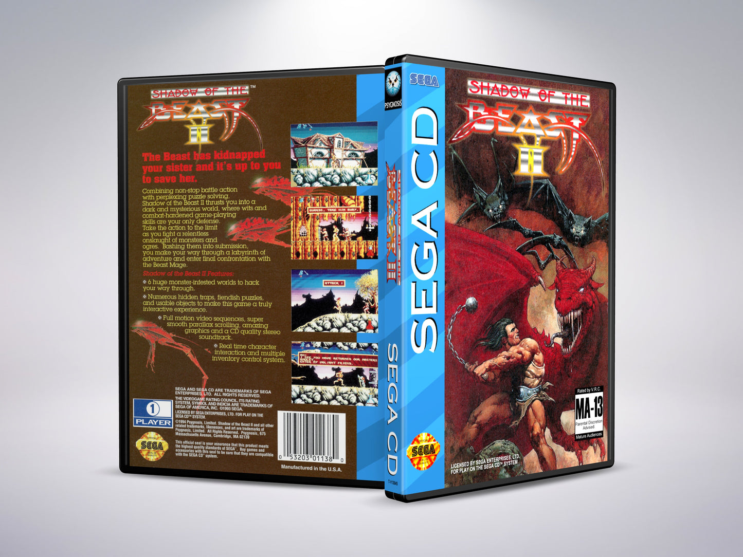 Shadow of the Beast II (Sega CD NTSC-U Version)