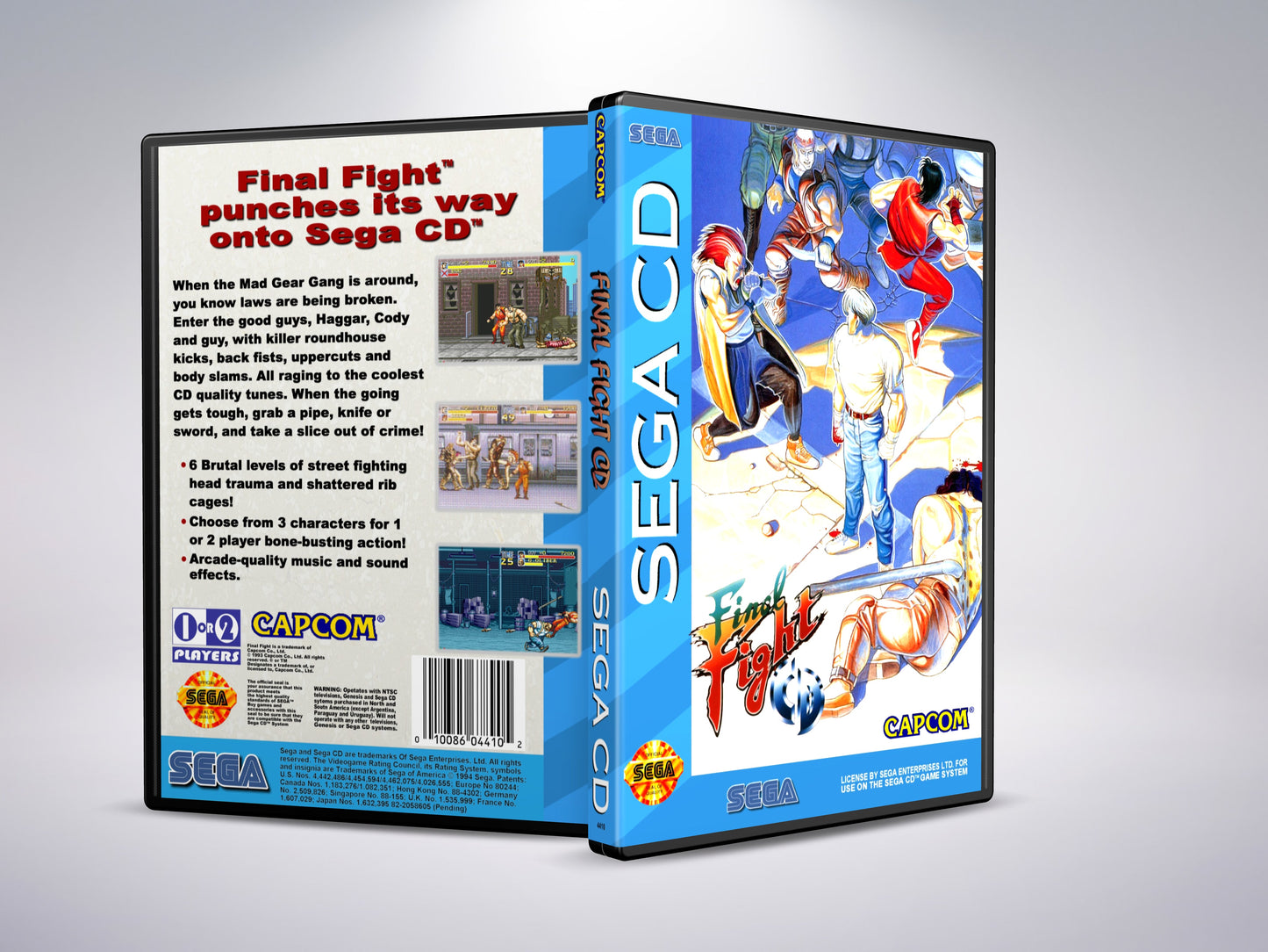 Final Fight CD (Sega CD NTSC-U Version)