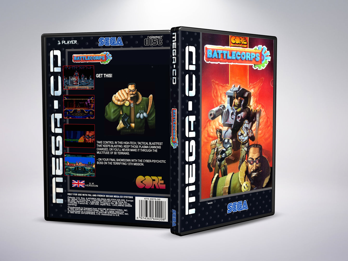Battlecorps (Mega CD PAL Version)