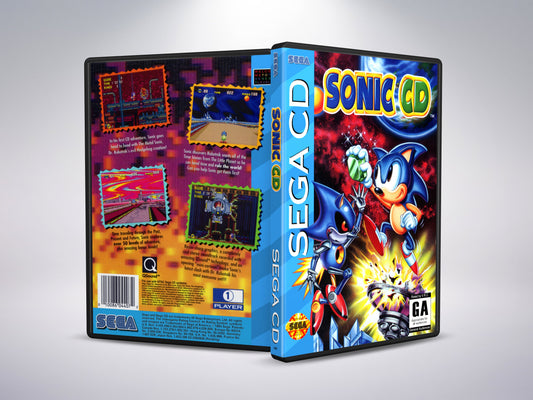 Sonic The Hedgehog CD (Sega CD NTSC-U-versie)