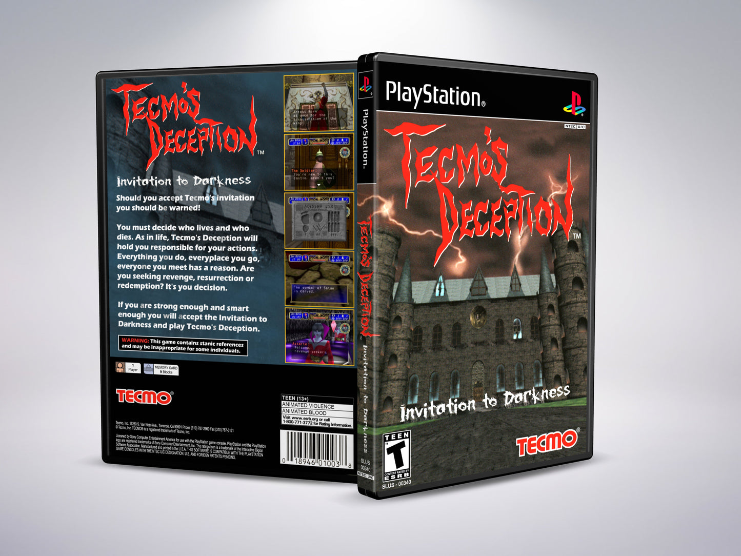 Tecmo's Deception: Invitation to Darkness