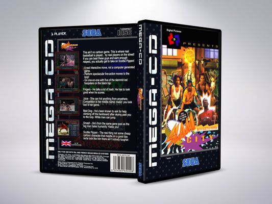 Slam City met Scottie Pippen (Mega CD PAL-versie)