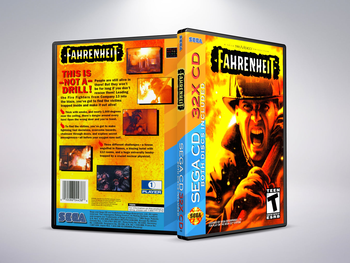 Fahrenheit (Sega CD- en Sega CD 32X NTSC-U-versies)