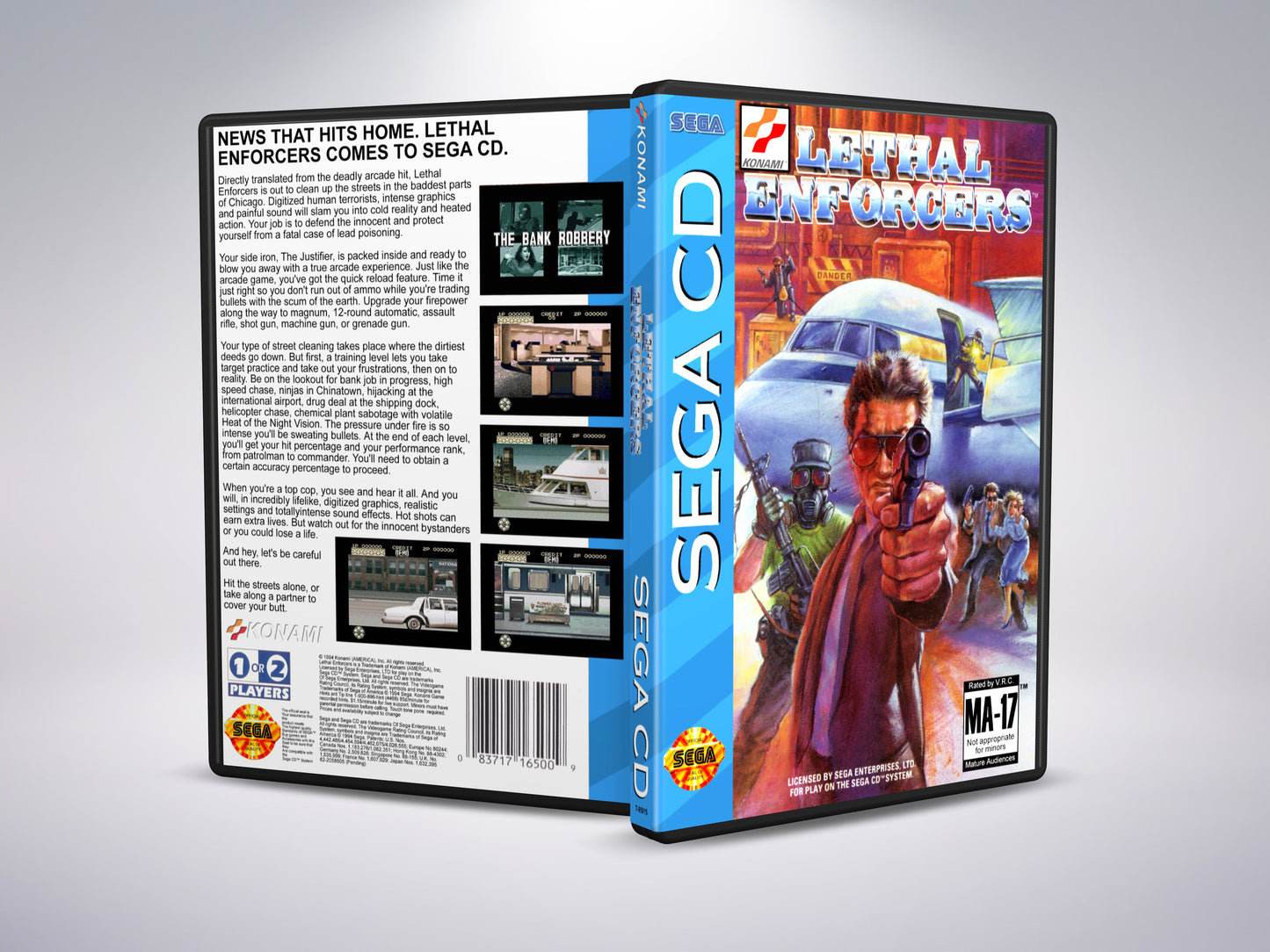 Lethal Enforcers (Sega CD NTSC-U Version)