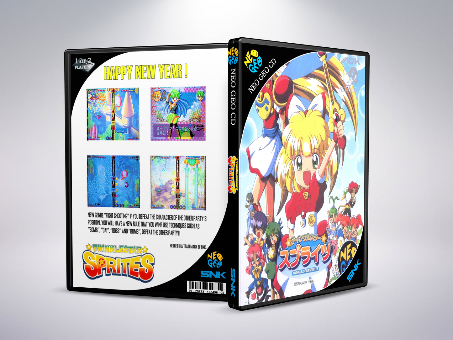 Twinkle Star Sprites - Neo Geo-cd