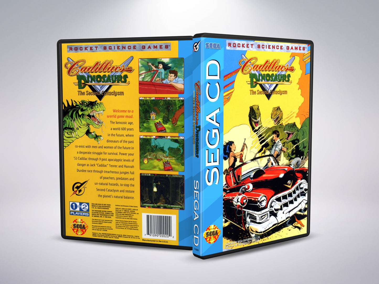 Cadillacs and Dinosaurs: The Second Cataclysm (Sega CD NTSC-U-versie)