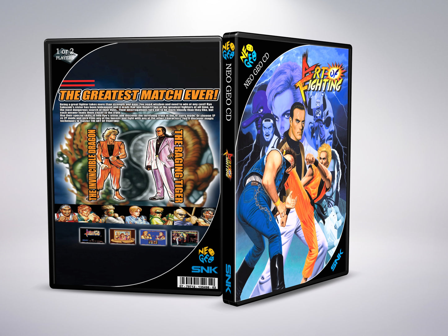 Kunst van het vechten - Neo Geo CD