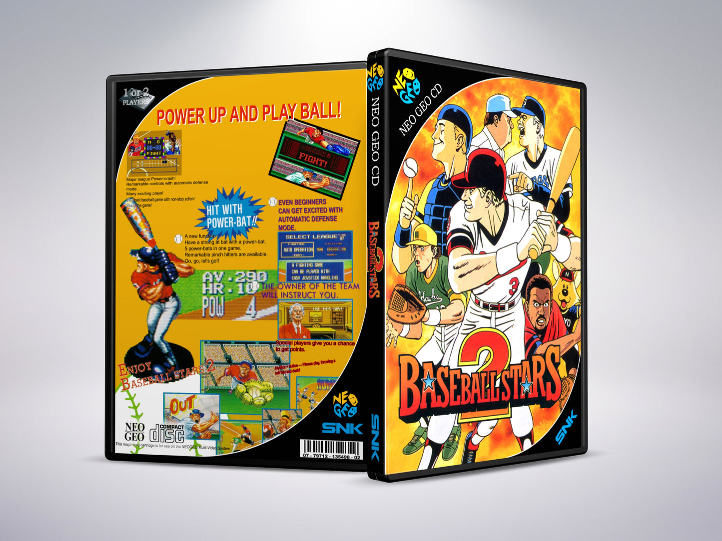 Baseball Stars 2 - Neo Geo CD
