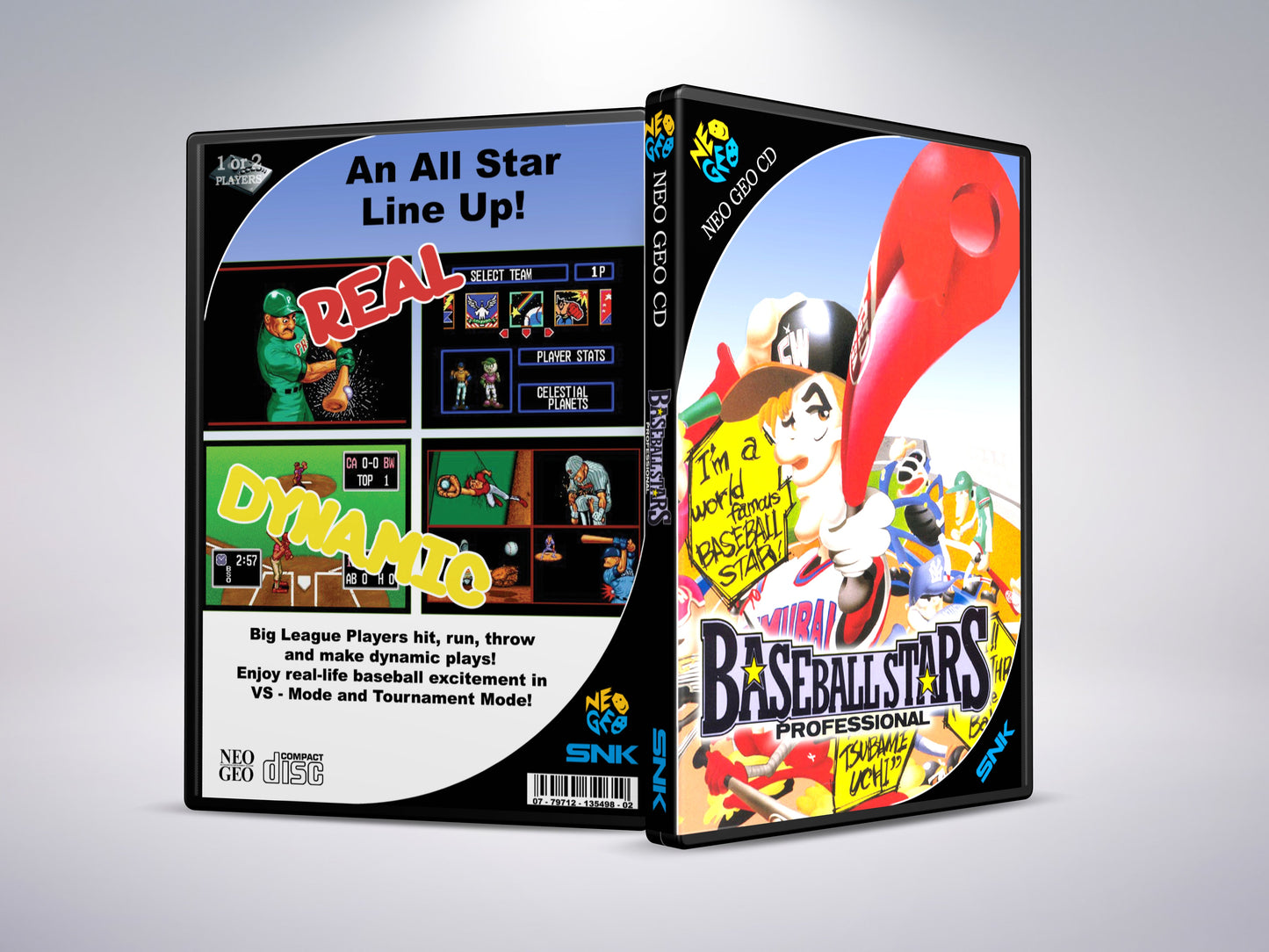 Baseball Stars Professional - Neo Geo-cd