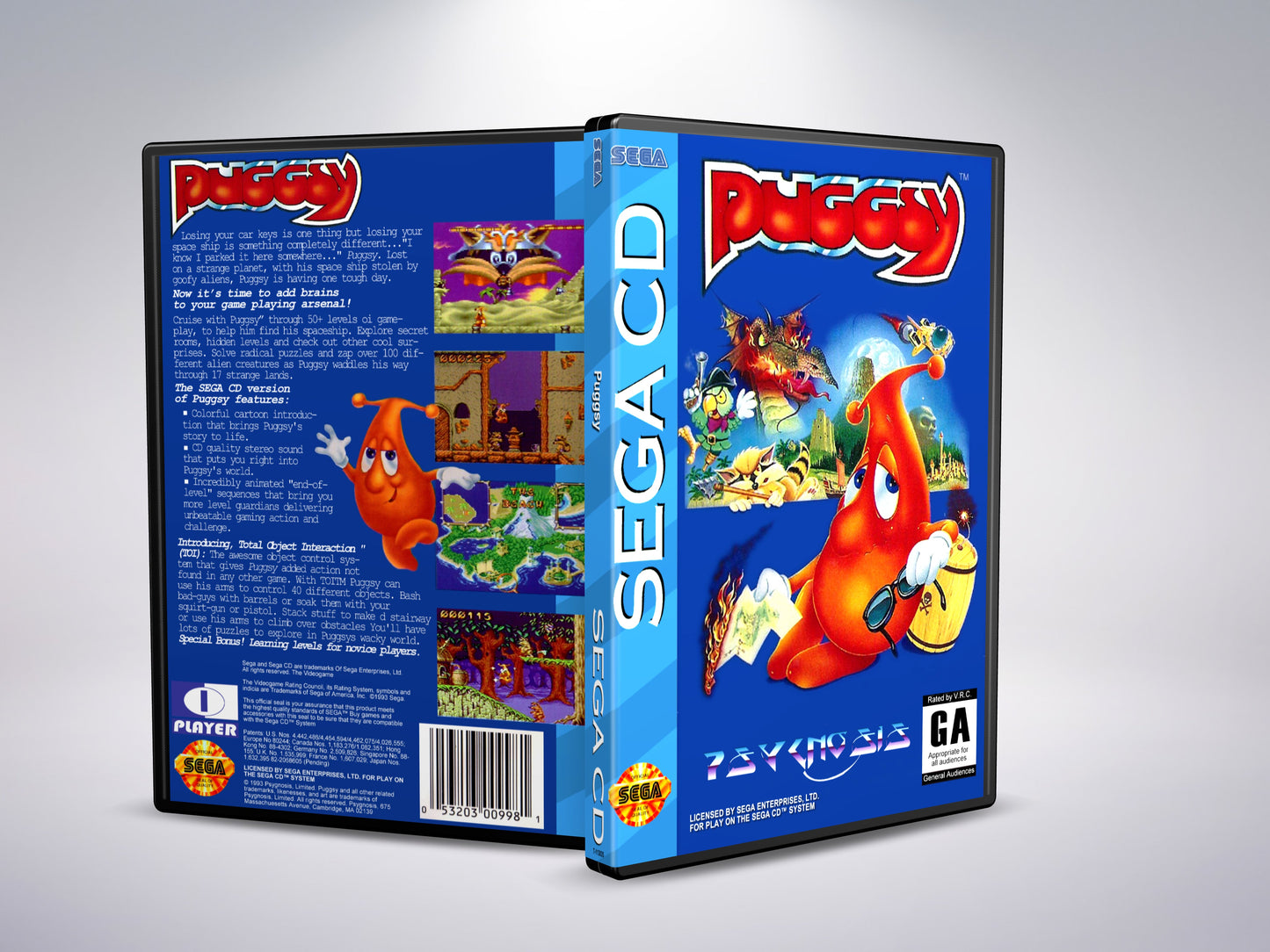 Puggsy (Sega CD NTSC-U Version)
