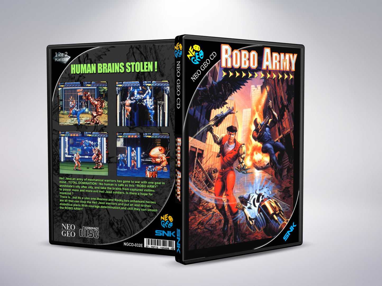 Robo Army - Neo Geo-cd