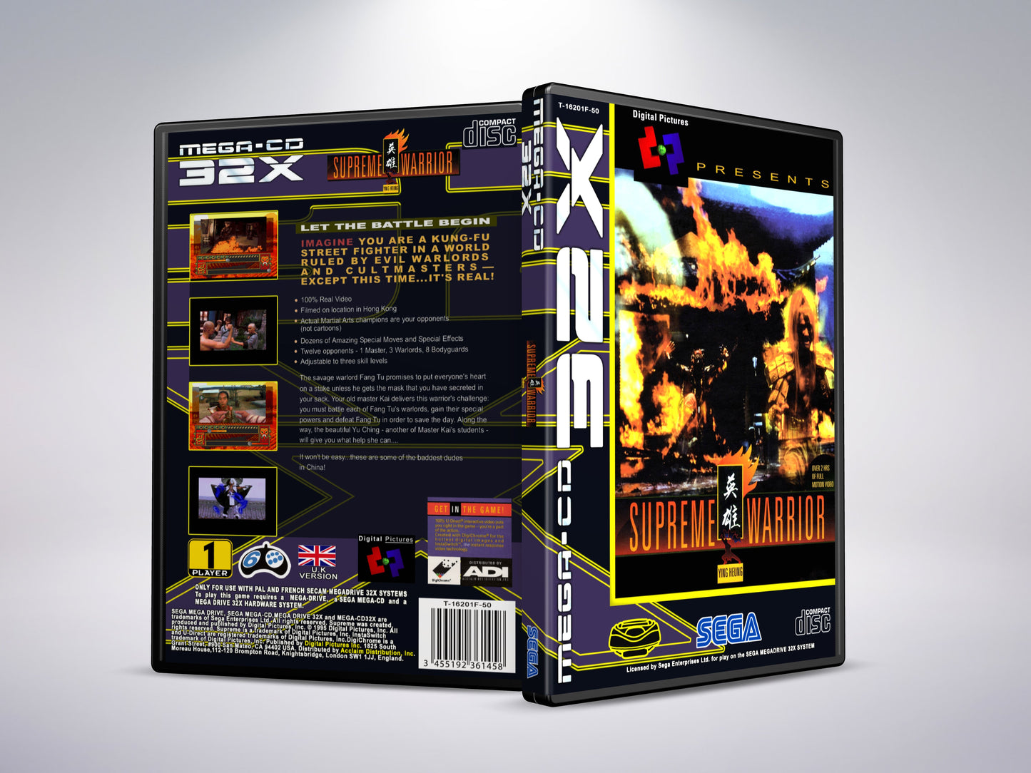 Supreme Warrior (Mega CD 32X PAL Version)