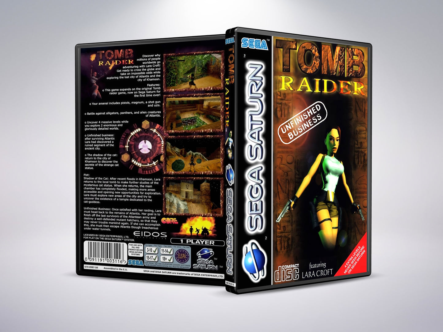 Tomb Raider (With Unfinished Business Mod Option)