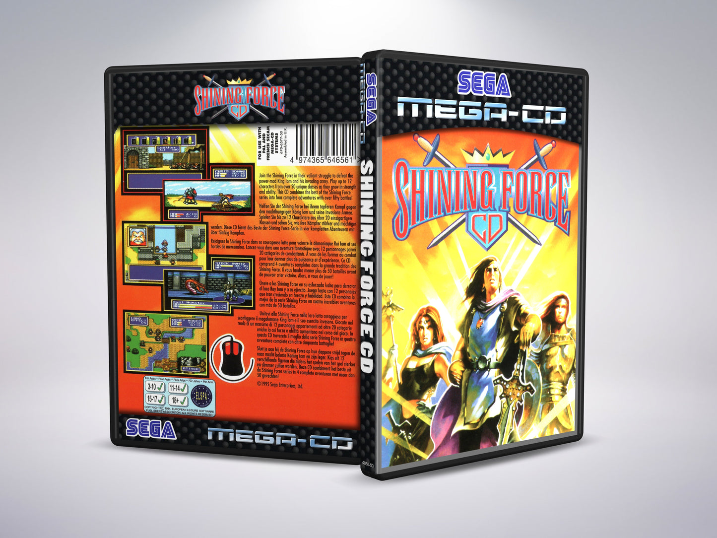 Shining Force CD (Mega CD PAL-versie)