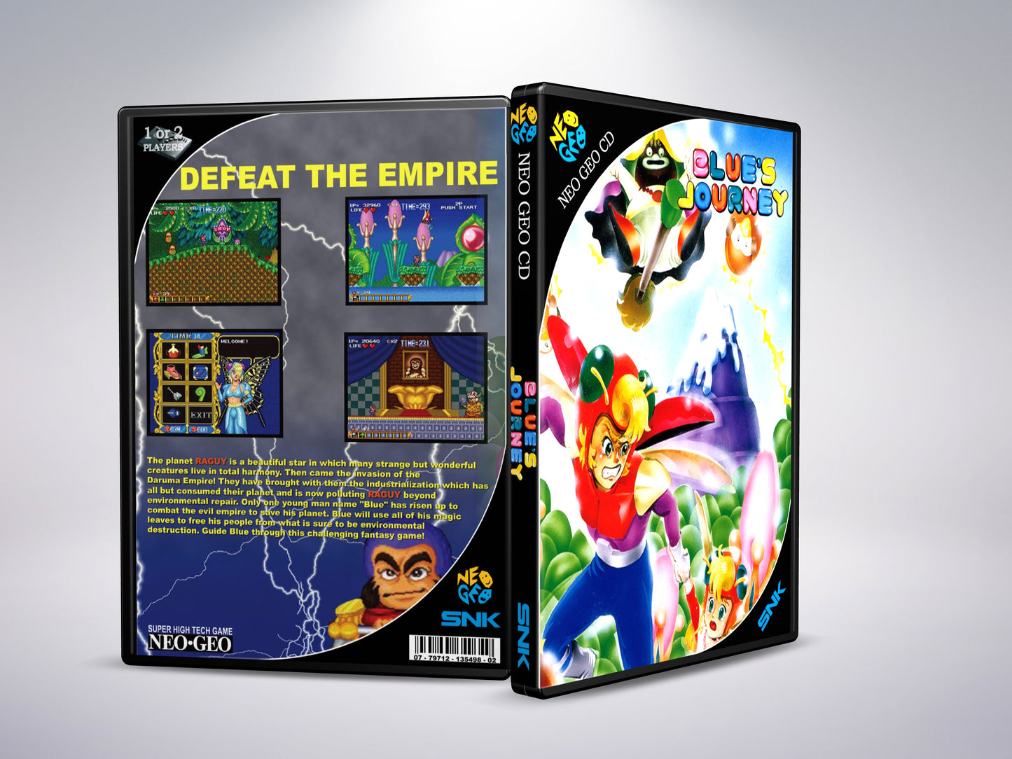 Blue's Journey - Neo Geo-cd