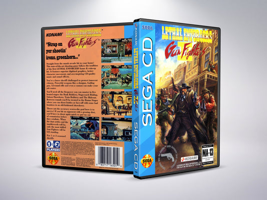 Lethal Enforcers 2: Gun Fighters (Sega CD NTSC-U-versie)