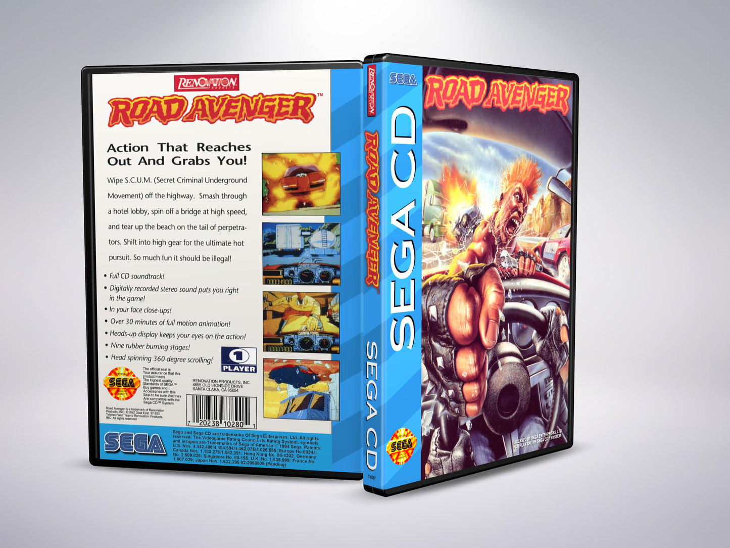 Road Avenger (Sega CD NTSC-U Version)