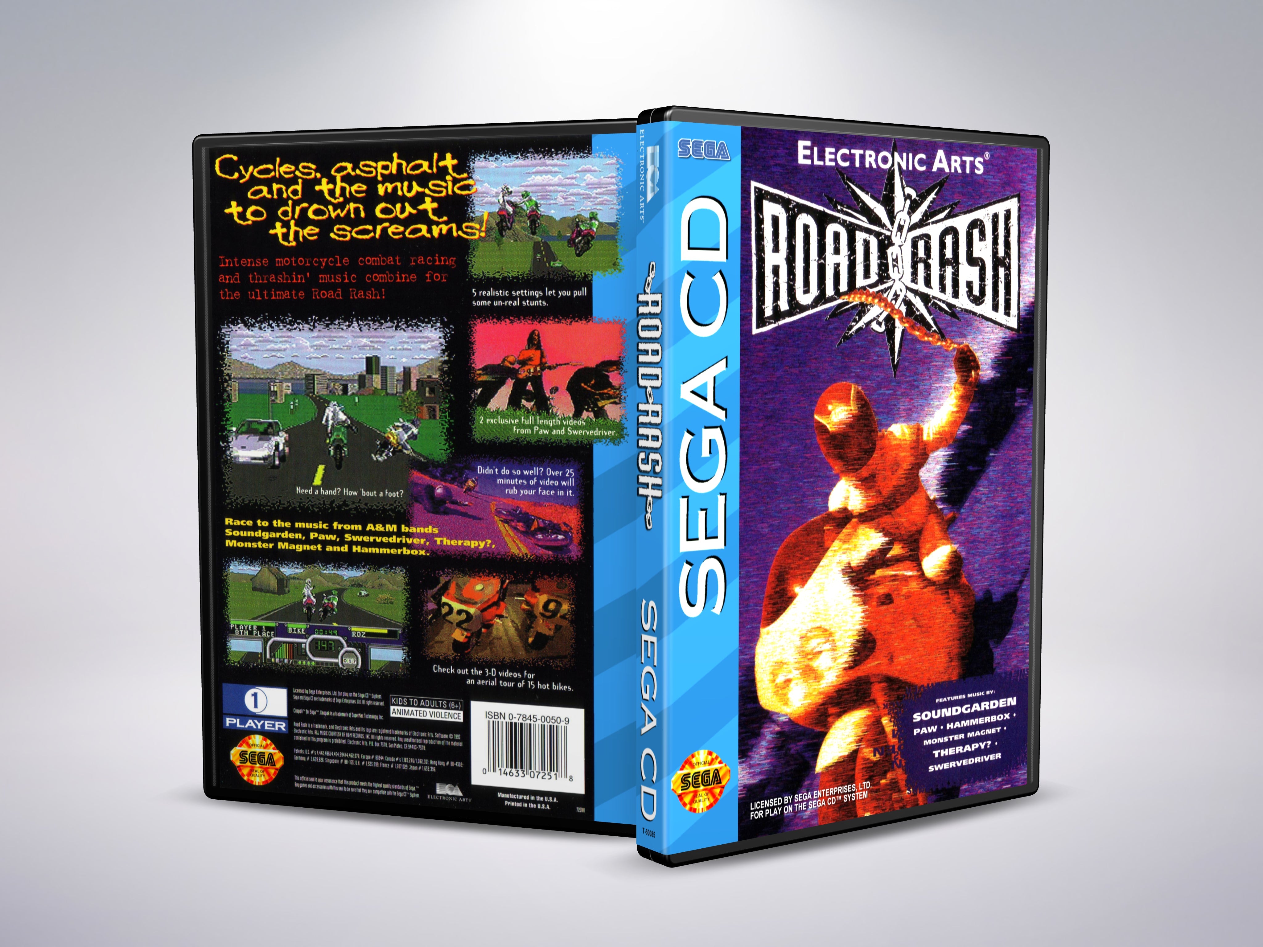 Road Rash (Sega CD NTSC-U Version) – Rising Sun Games