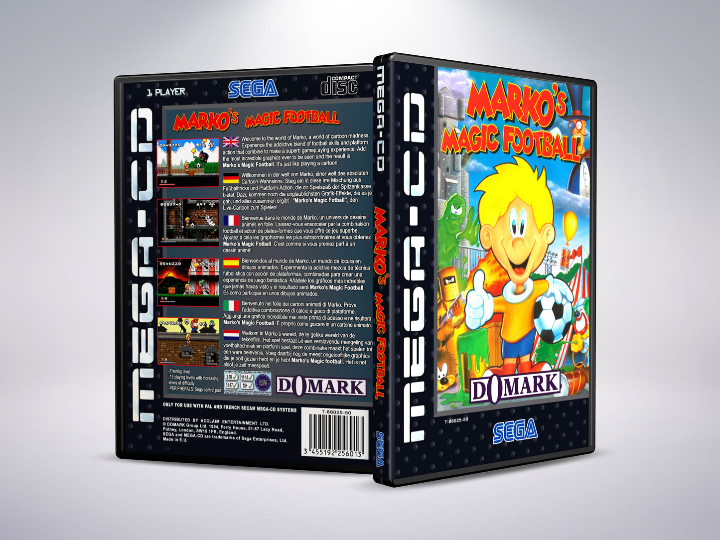 Marko's Magic Football (Mega CD PAL-versie)