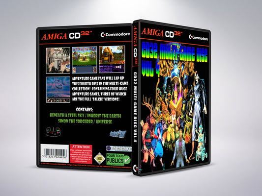 Amiga CD32 Multi-game schijf vol 4