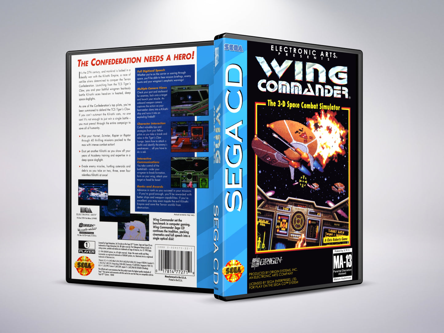 Wing Commander (Sega CD NTSC-U Version)