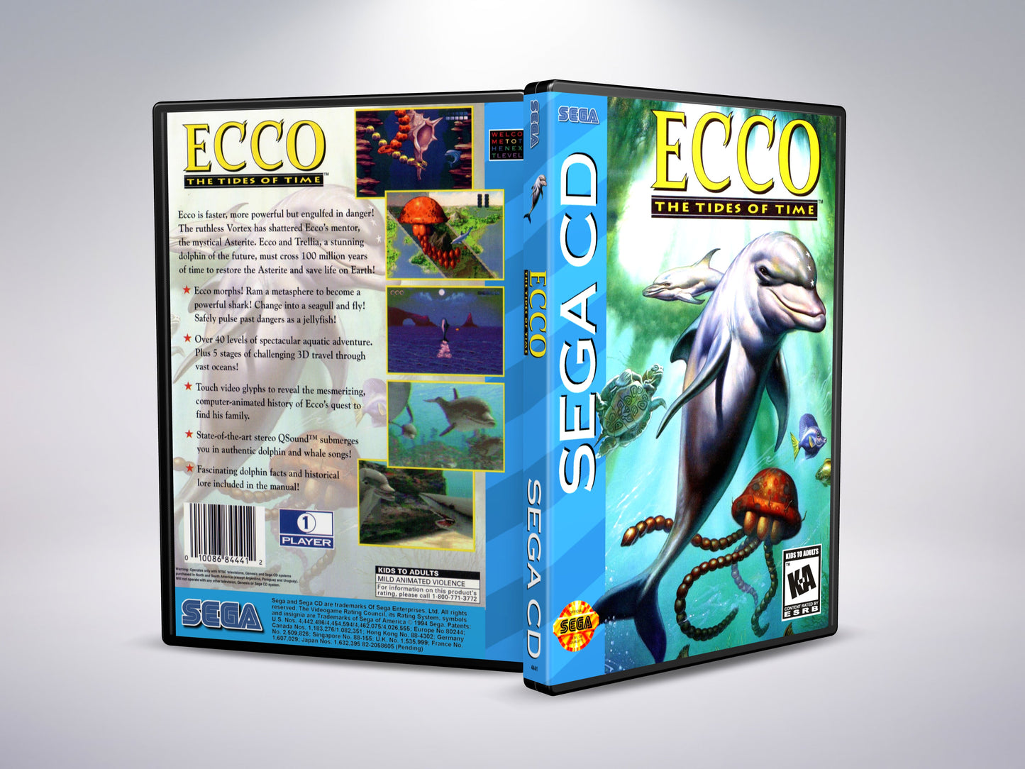 Ecco: The Tides of Time (Sega CD NTSC-U Version)
