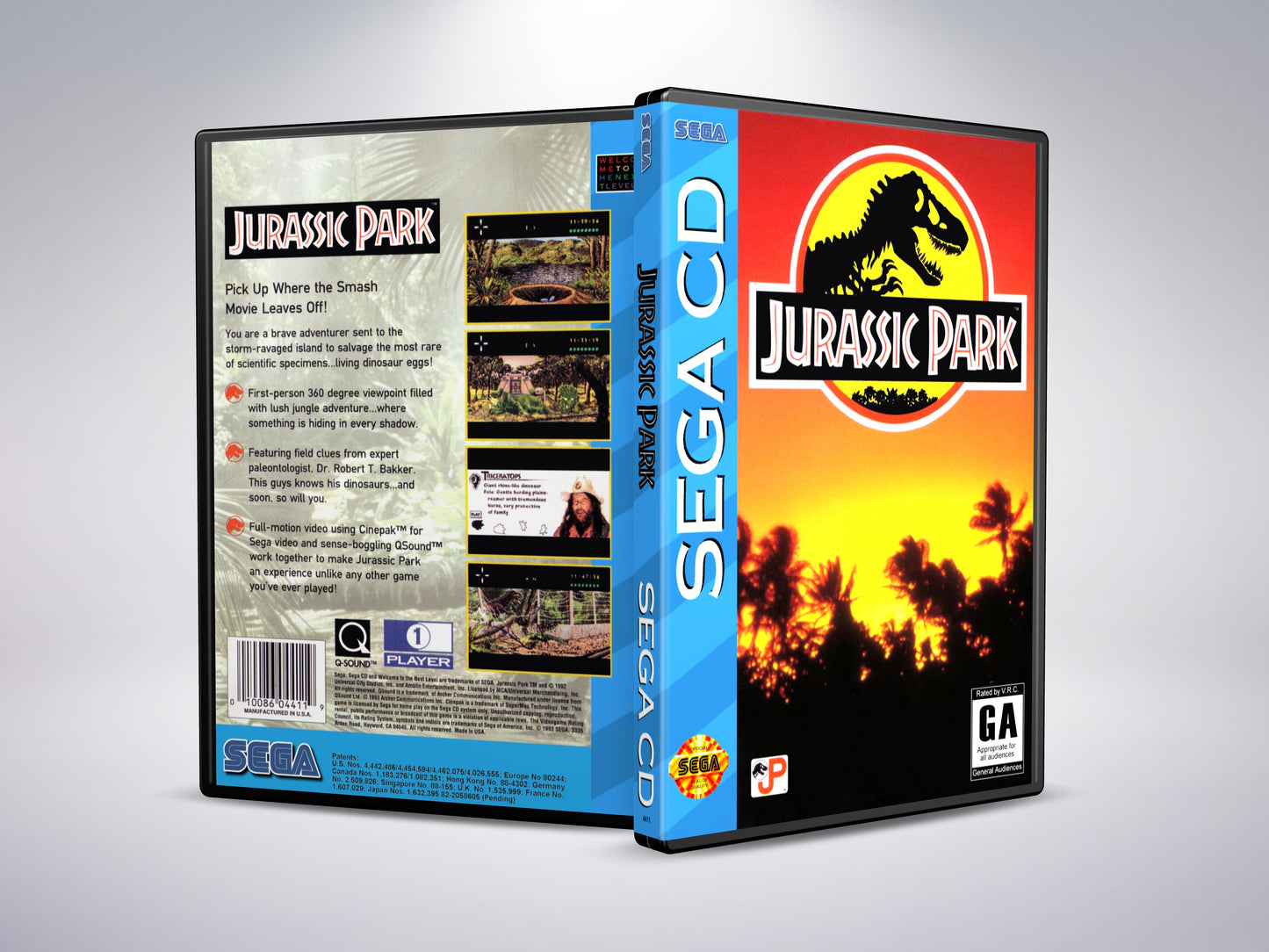 Jurassic Park (Sega CD NTSC-U Version)