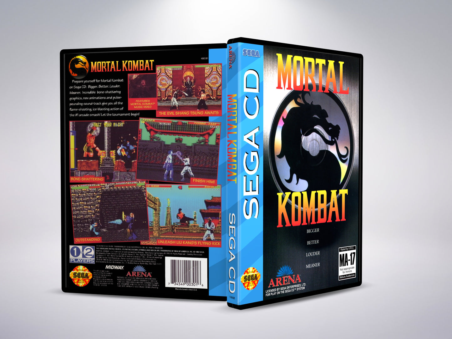 Mortal Kombat (Sega CD NTSC-U-versie)