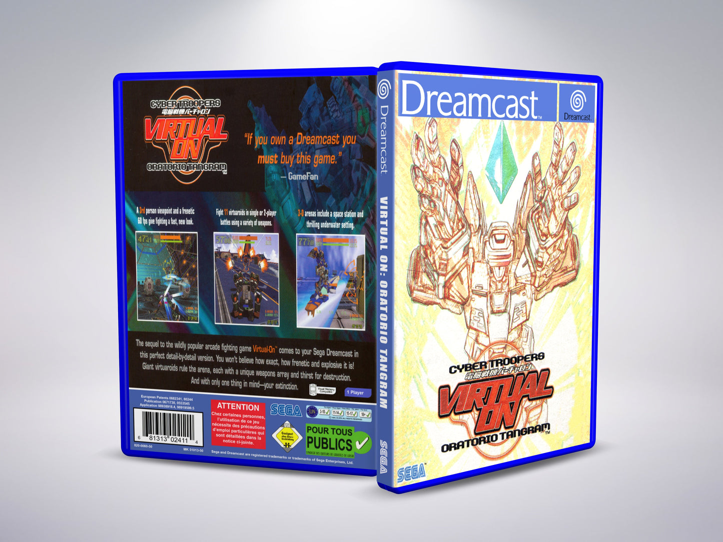 Virtual On: Oratorio Tangram