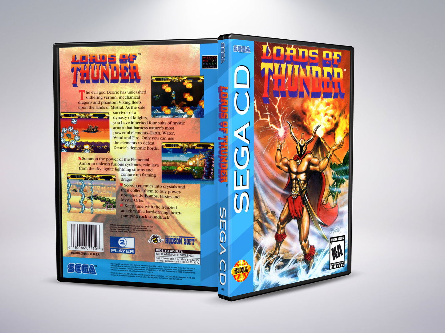 Lords of Thunder (Sega CD NTSC-U-versie)