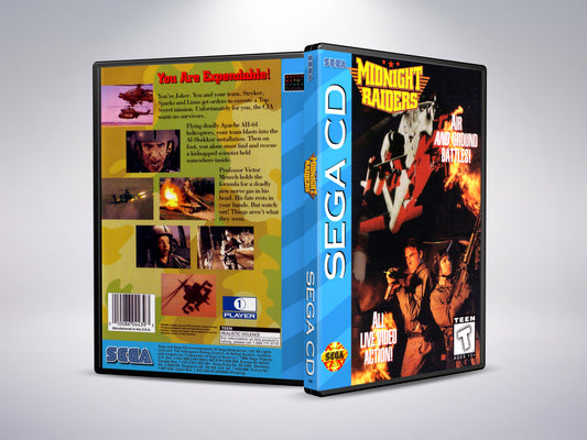 Midnight Raiders (Sega CD NTSC-U-versie)