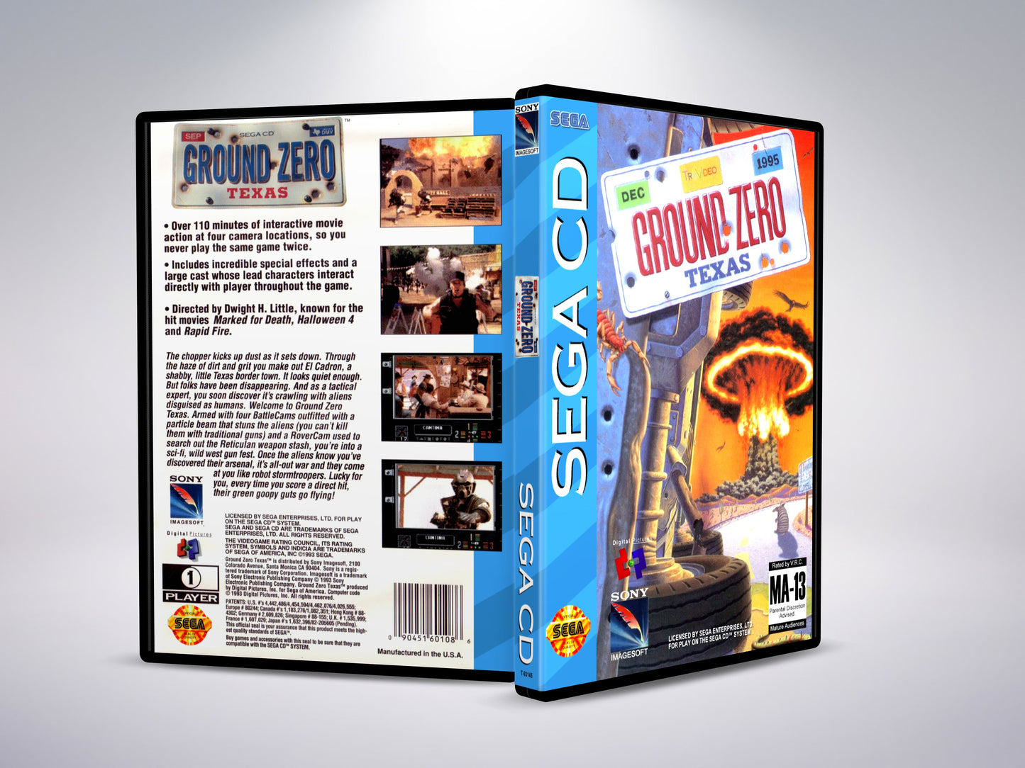 Ground Zero Texas (Sega CD NTSC-U-versie)