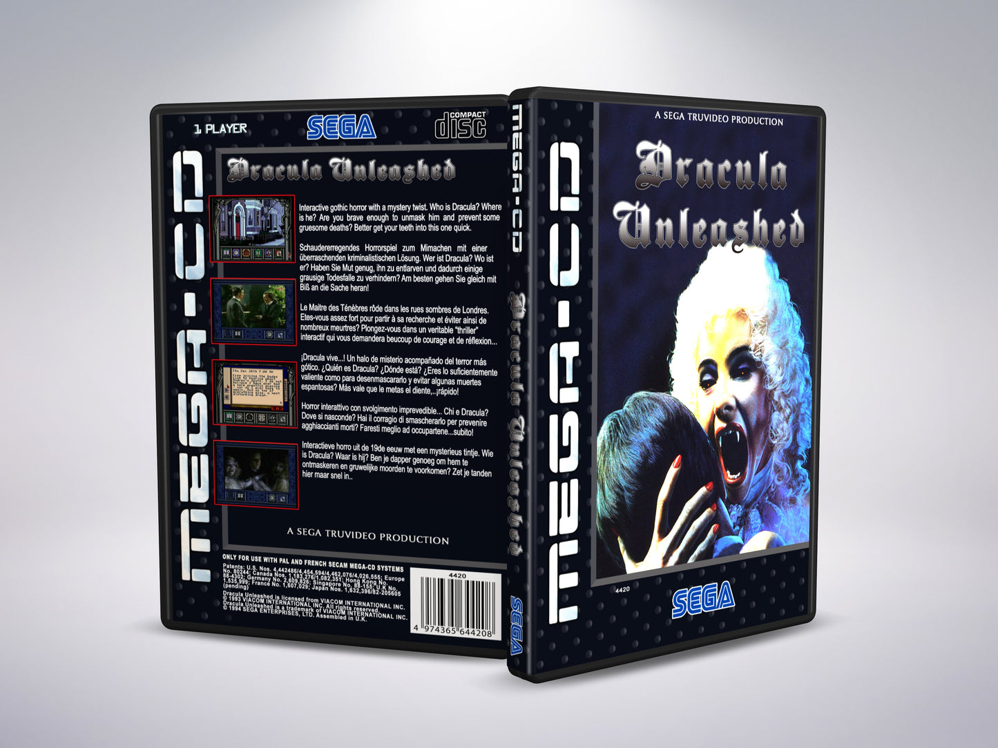 Dracula Unleashed (Mega CD PAL-versie)