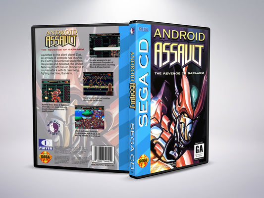 Android Assault (Sega CD NTSC-U-versie)